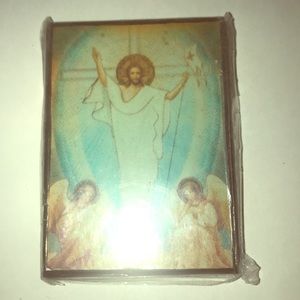 From the Holy Land: Small icon of Christ